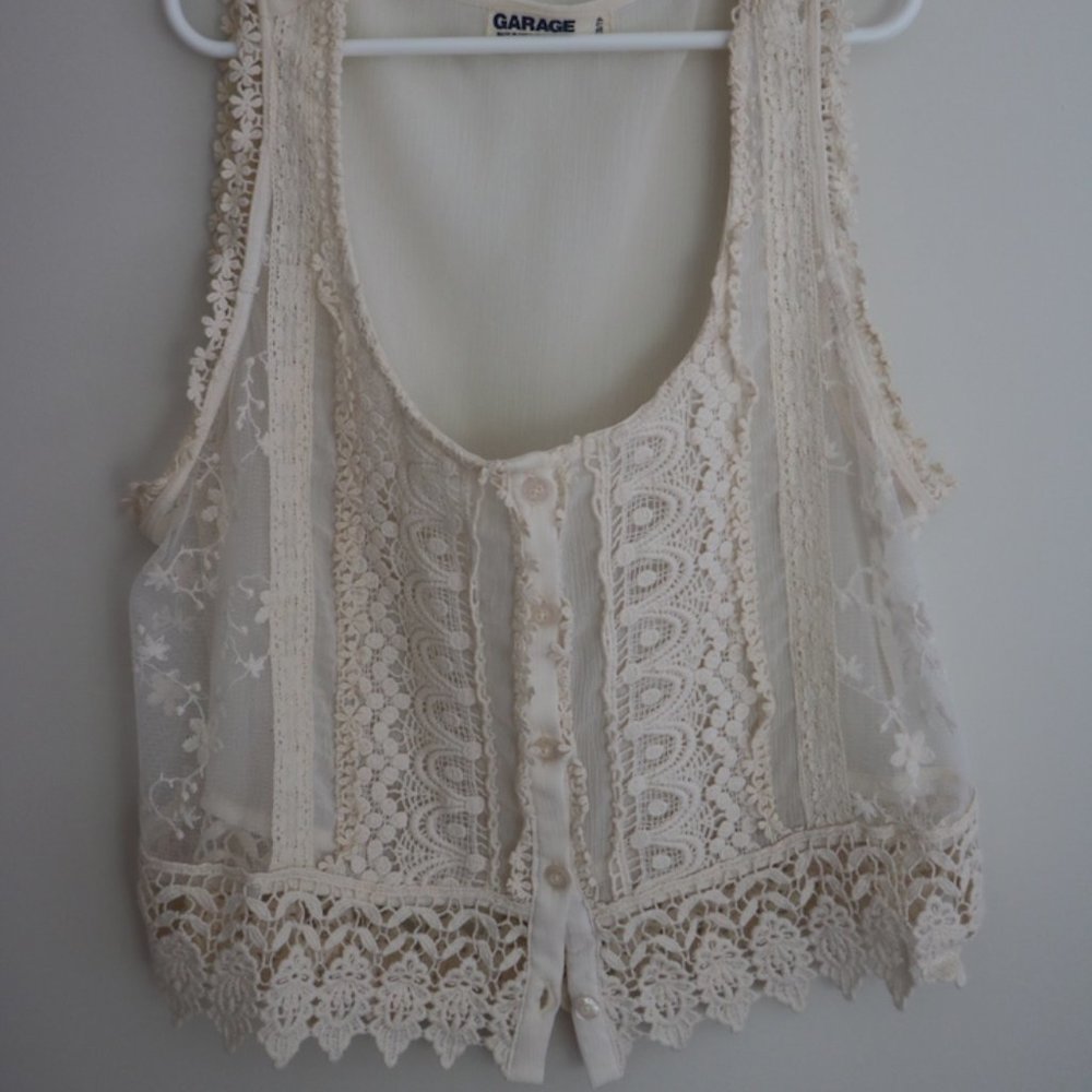 Boho Lace Summer Top